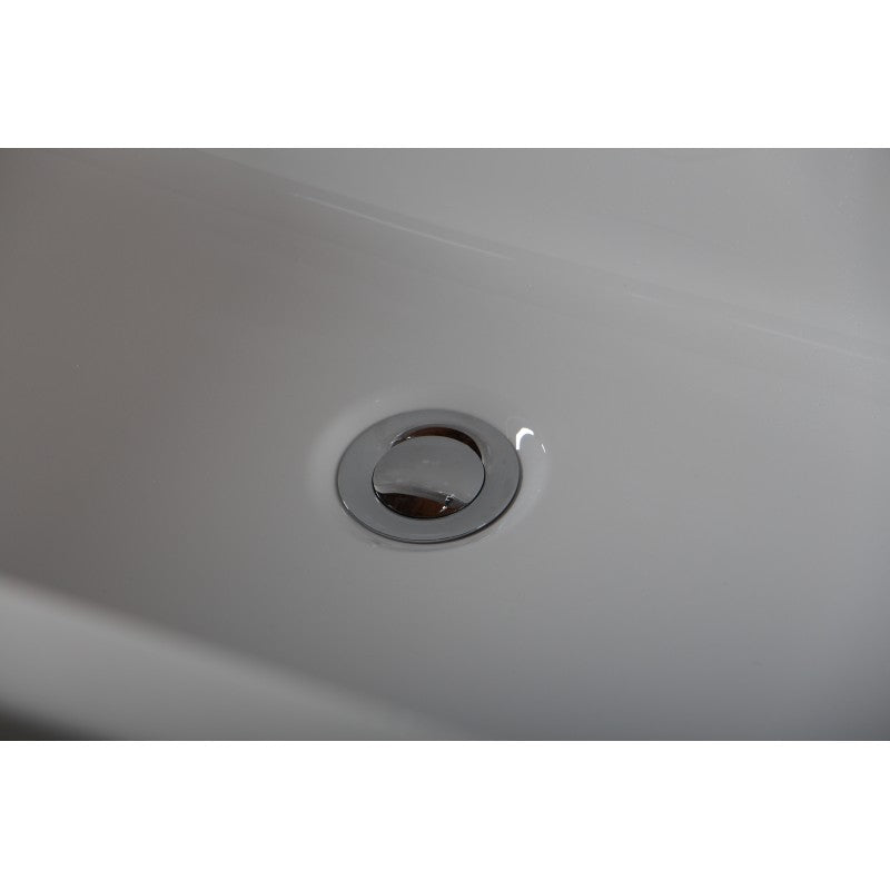 ID Isis 55" Freestanding Bathtub - White