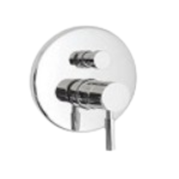 Robinet de douche rond à 2 fonctions