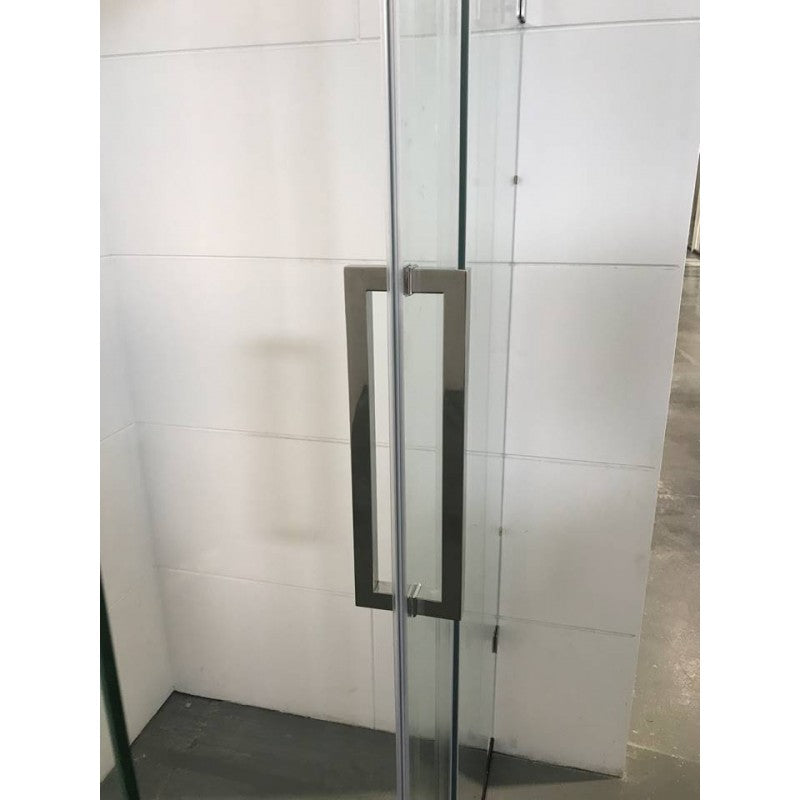 Apollon 48" Chrome, Shower Glass Door