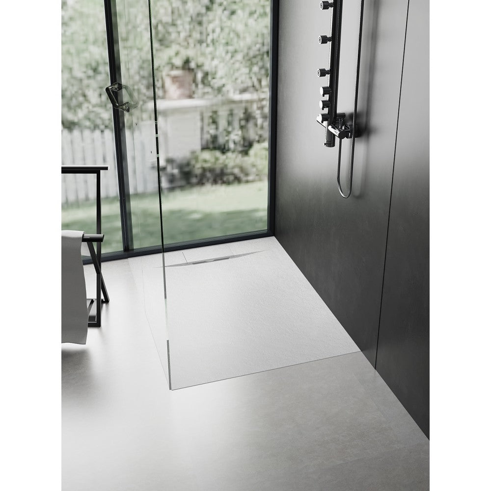 Brutus 48"x32", Black, SMC Shower Base