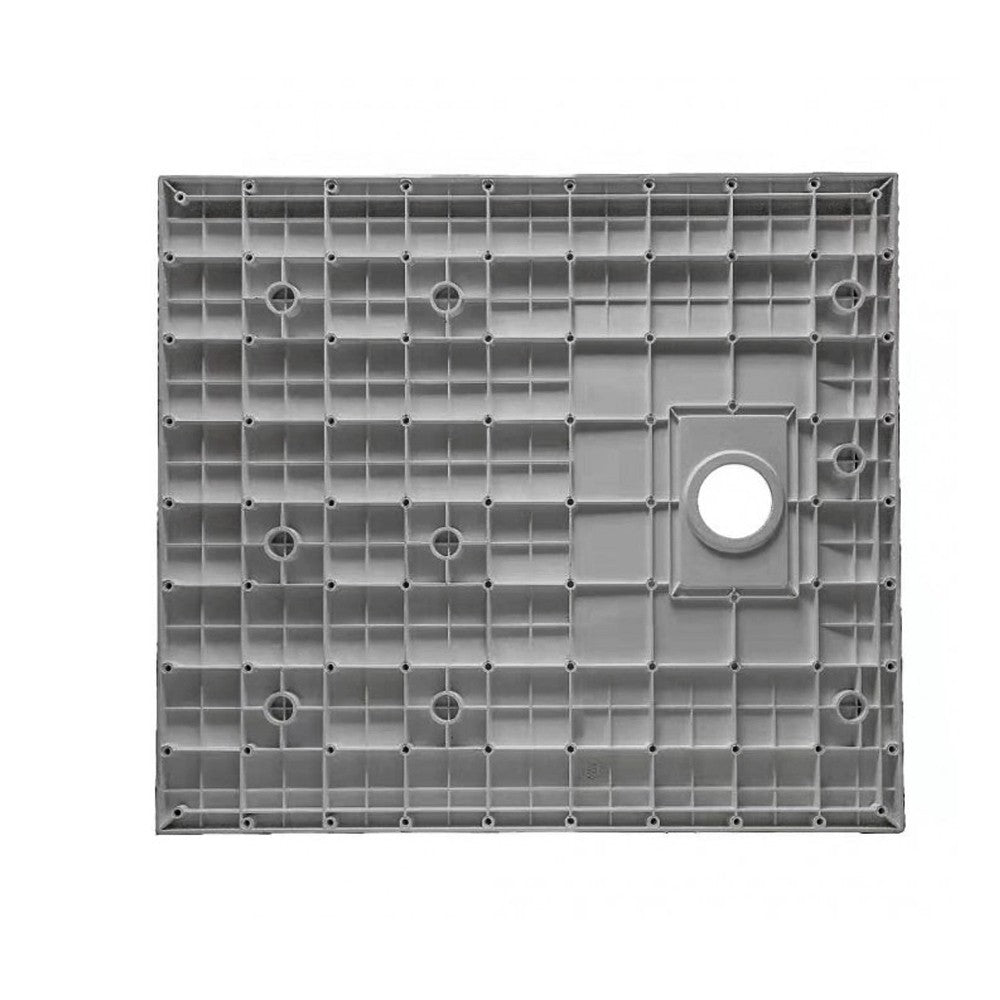 Brutus 36"x36", Black, SMC Shower Base