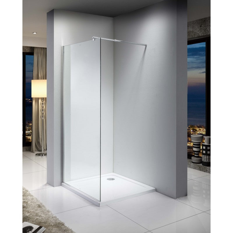Ecran de Douche Italia 40po - Chrome