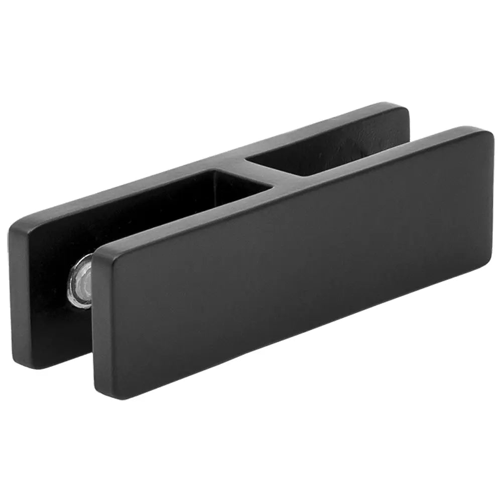 Glass railing connector, Union- Matte Black