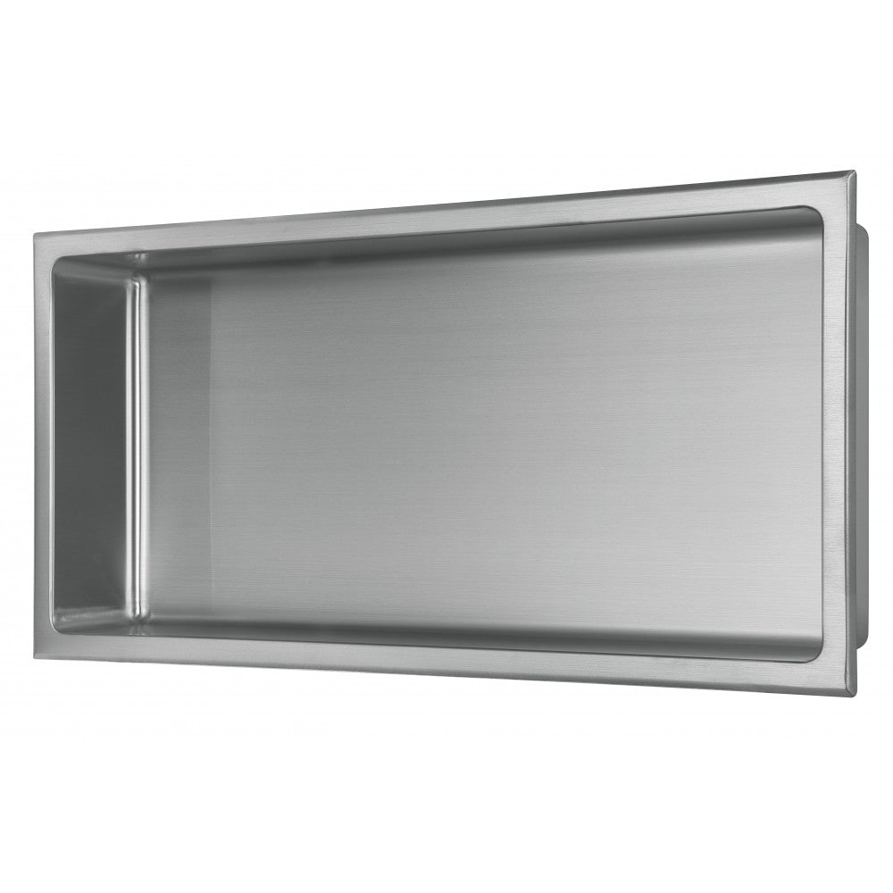Niche de douche 24po x 12po - Nickel brossé