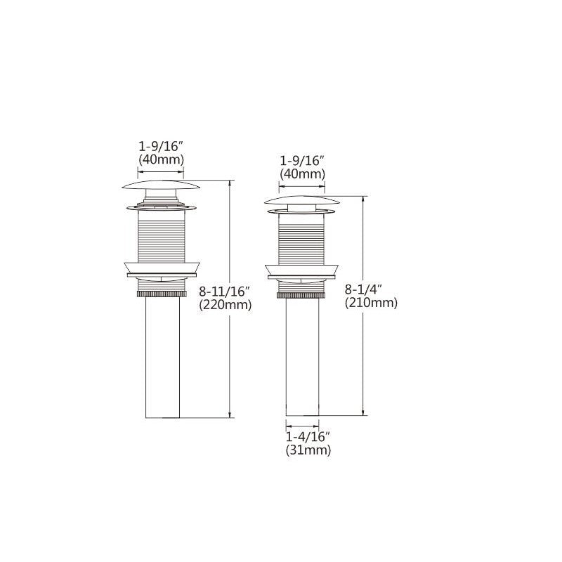 Aeris Gold, without sink overflow