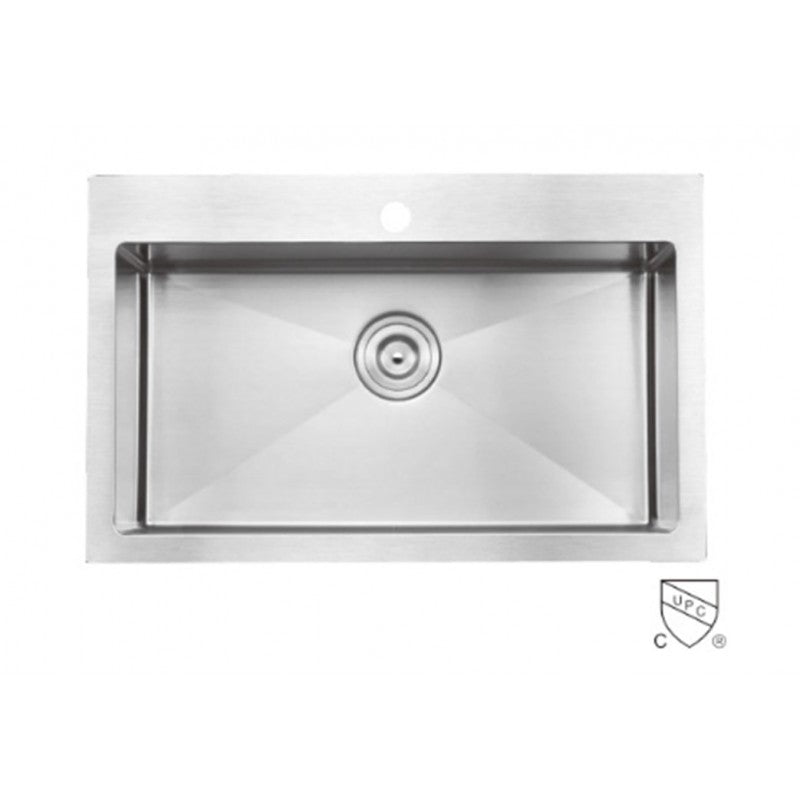 Cantina 30" Stainless Steel Undermount Kitchen Sink