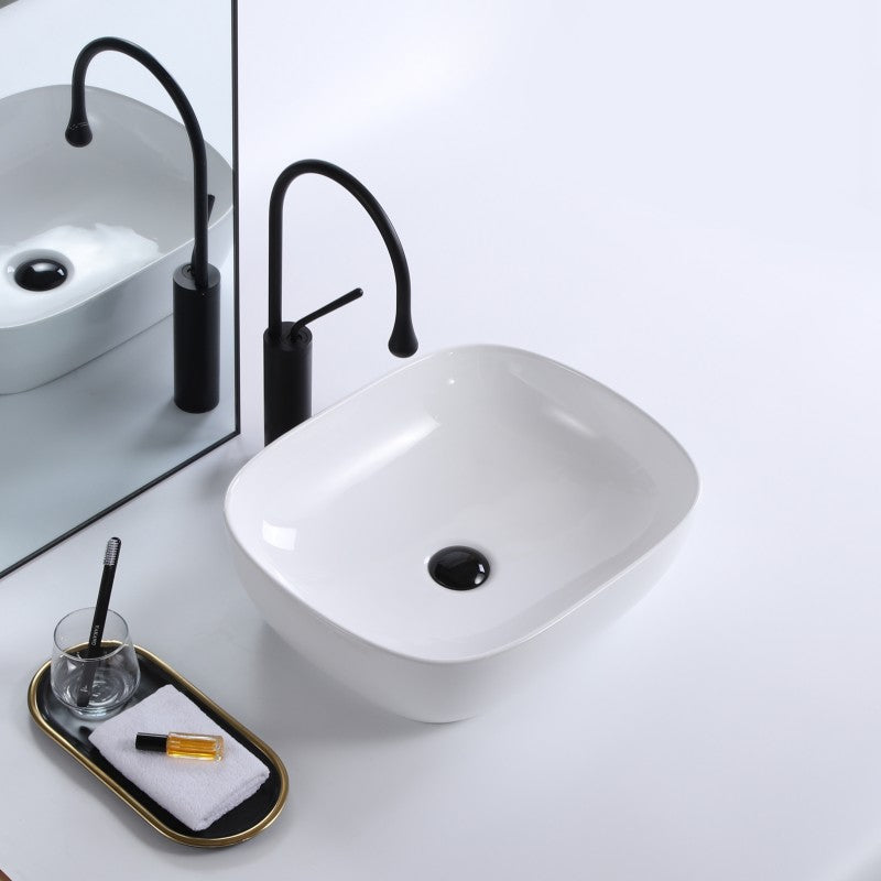 Sumatra White, Porcelain Basin