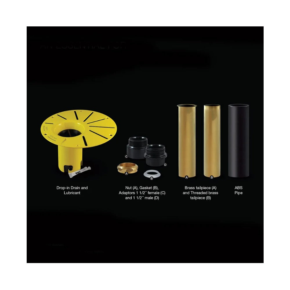 Drain Built-in kit for freestanding bath