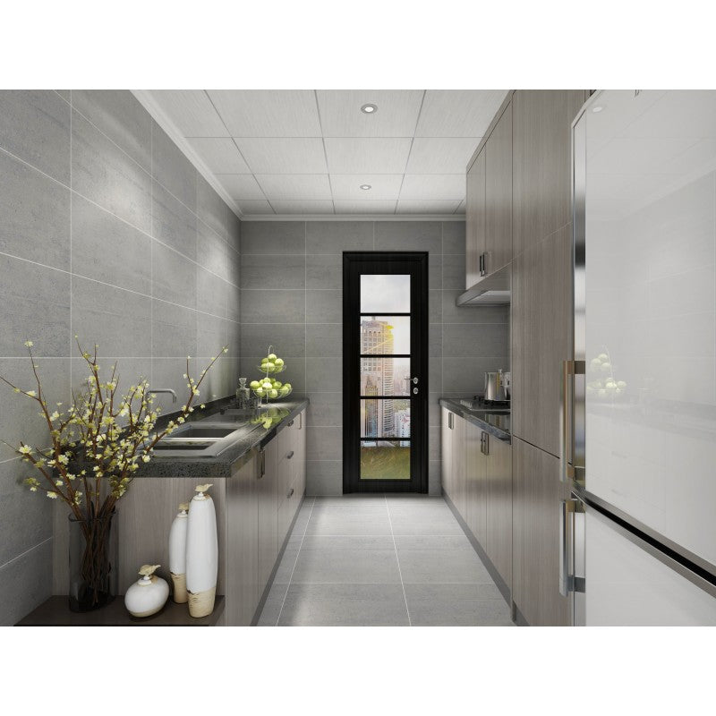 Matte finish ceramic 12" x 24"