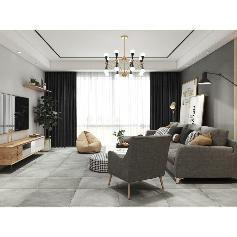 Matte finish ceramic 12" x 24"