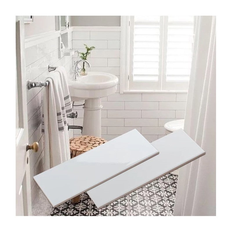 Ceramic backsplash 4" x 16"