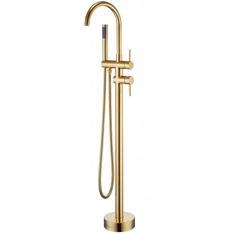 Kami, Free-standing bath faucet - Gold