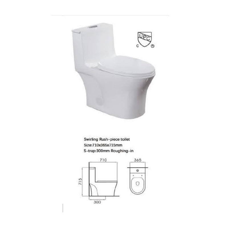Mazu, Monoblock WC