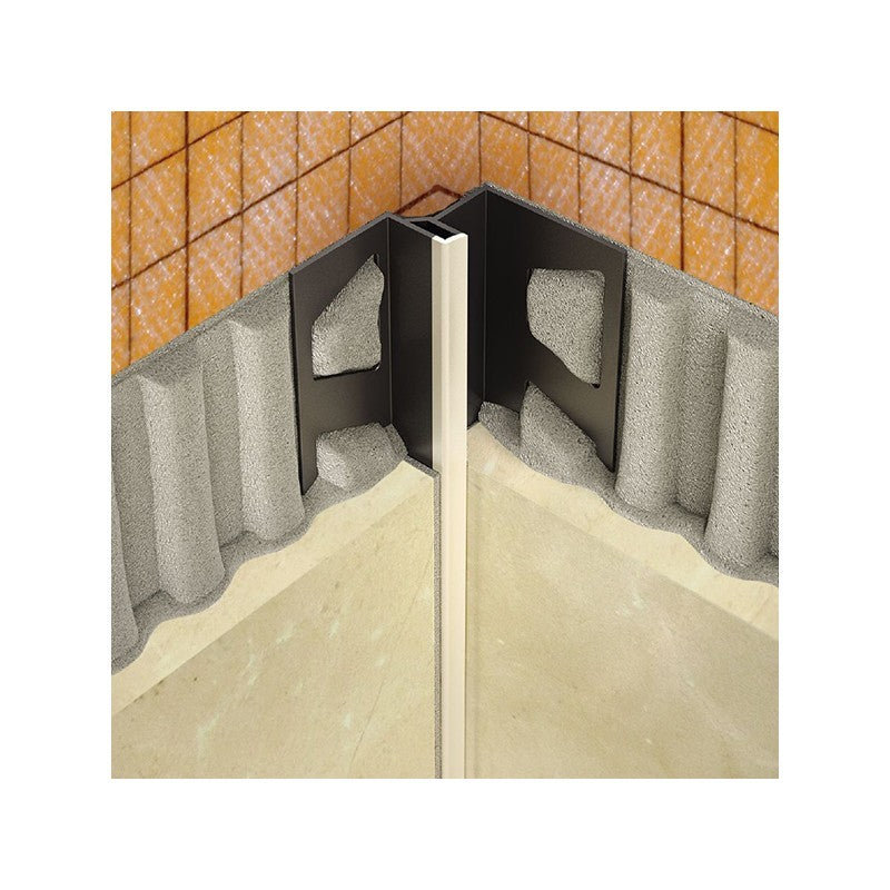 Pangu Black corner molding, rigid PVC