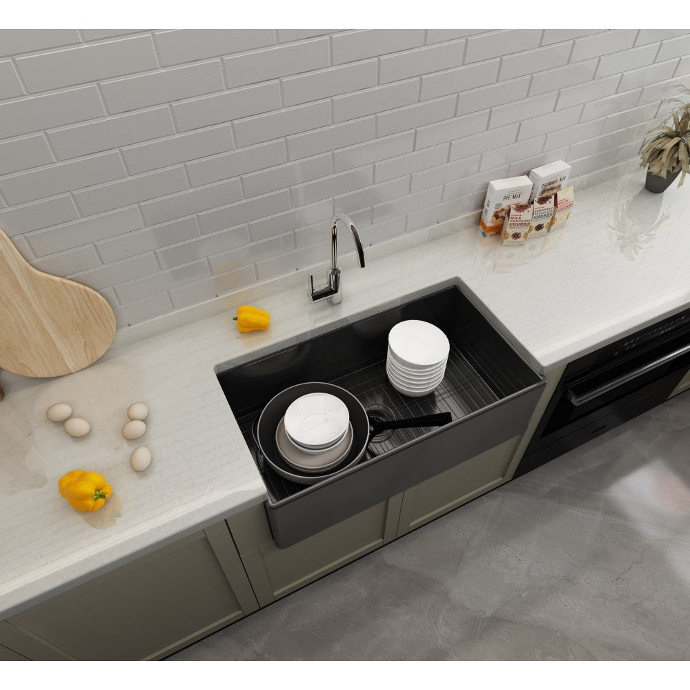 Rocky 30" Fireclay Kitchen Sink
