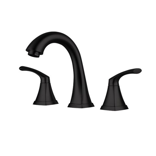 IM 3 hole basin tap - Black