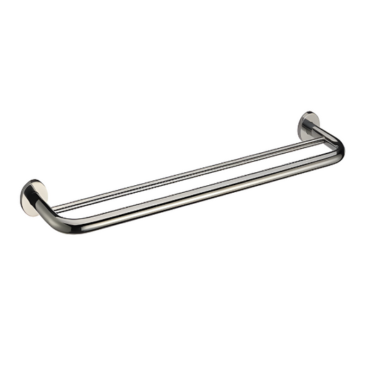 Wall Mounted Round Towel Bar in Chrome