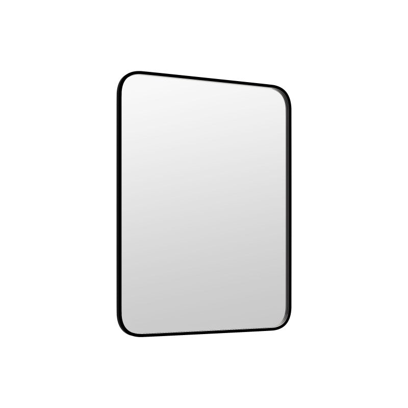 Fara - Metal Frame Mirror 24"x36" - Black