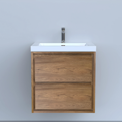 Meuble-lavabo simple Emma de 30 po avec lavabo en polymarbre