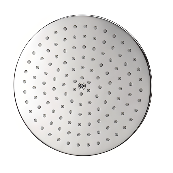 Pommeau de douche rond en laiton 12″