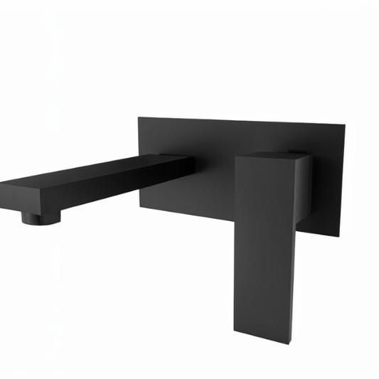 Wall Mount Square Bathroom Faucet