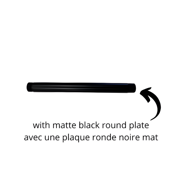 Bras de douche de plafond rond