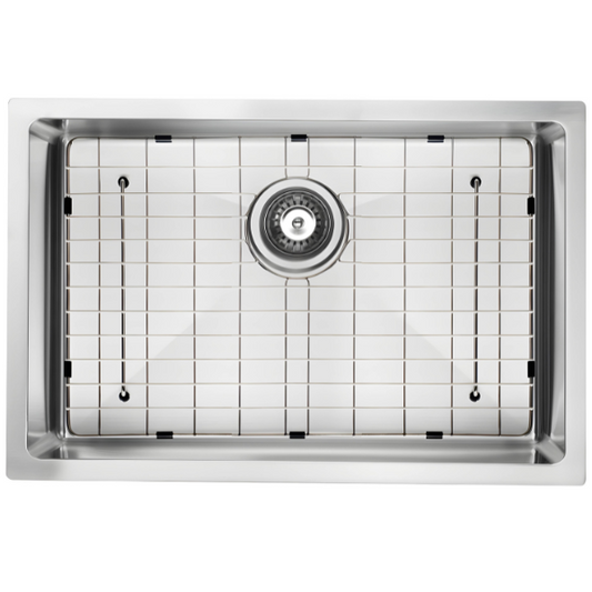 30in Large Single Stainless Steel Kitchen Sink