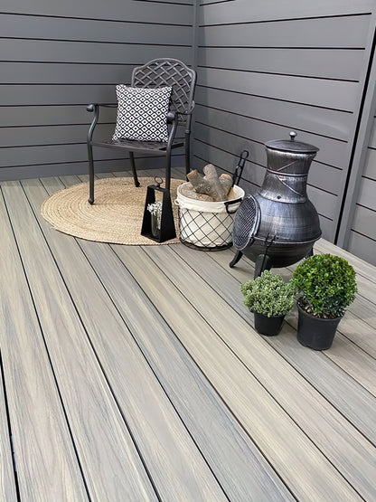 Planche de terrasse en composite solide ELITE, longueur de 12 pieds