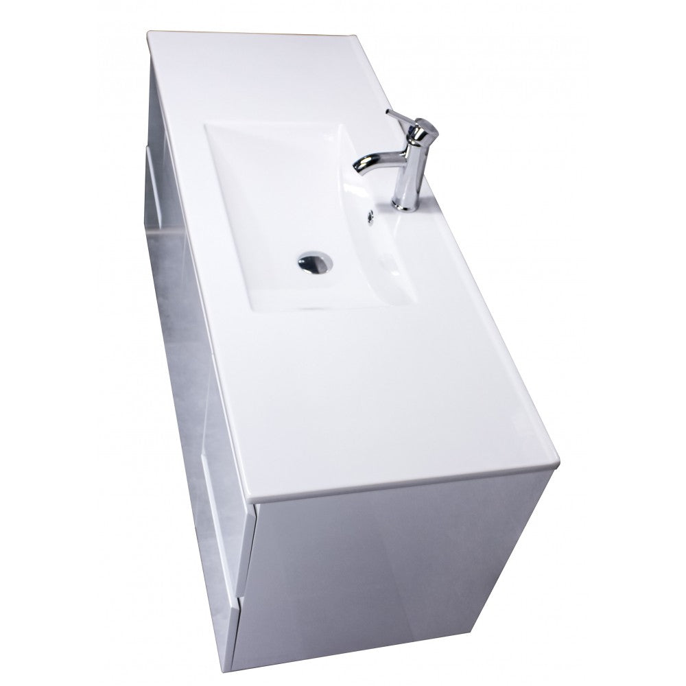 Florence 48" White, Floating Vanity