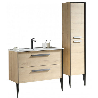 Helsinki Vick Oak, Bathroom Furniture