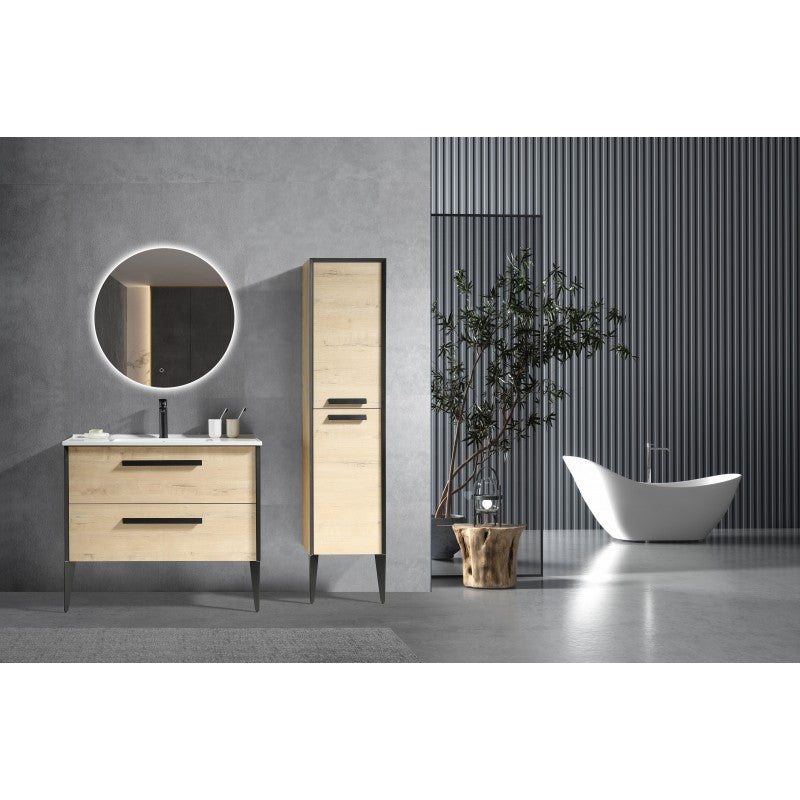 Helsinki Vick Oak, Bathroom Furniture