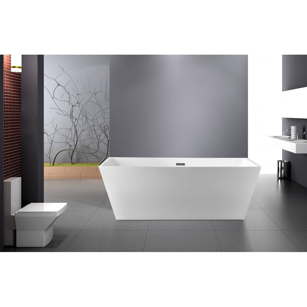 Baignoire Autoportante Pangu 59po - Blanc