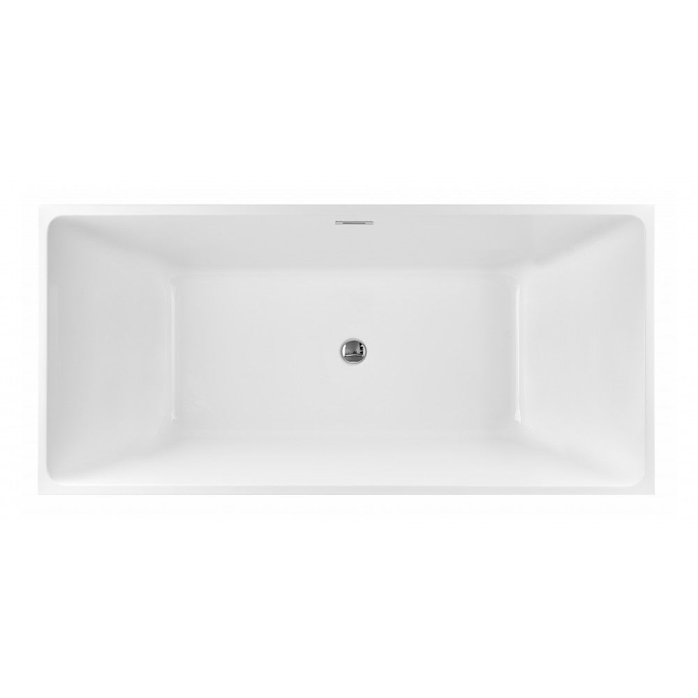 Baignoire Autoportante Pangu 59po - Blanc