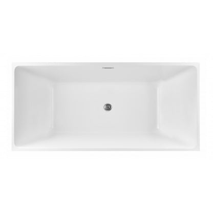 ID Pangu 59" Freestanding Bathtub - White