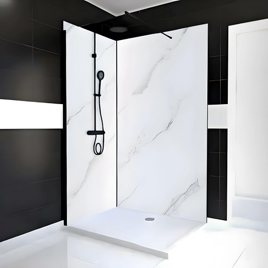 Marble Effect PVC Shower Wall