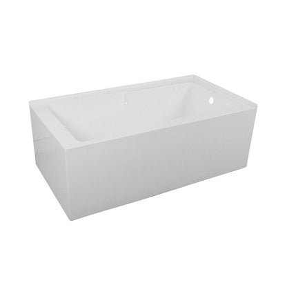 Mateo right-hand drain, two-sided bath