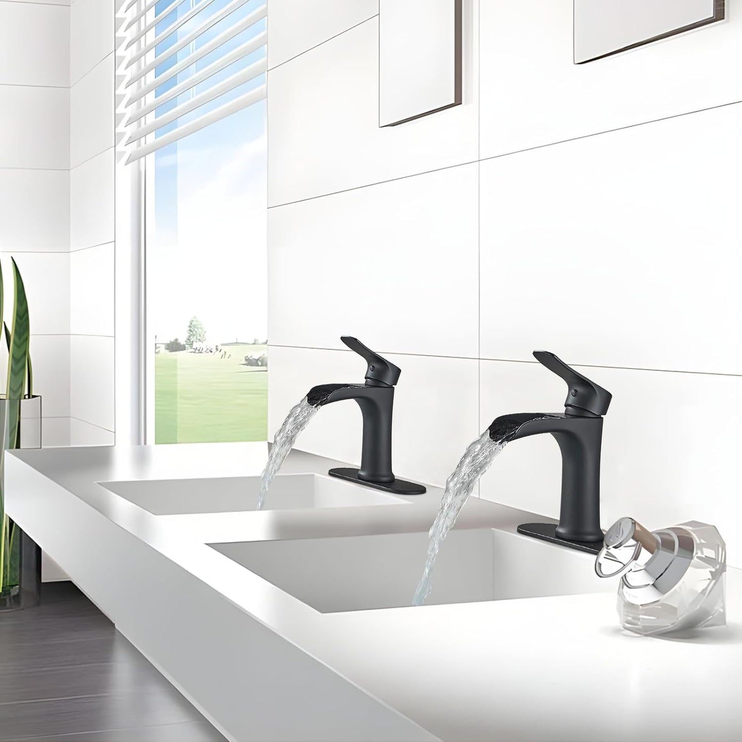 Borua Mosson Basin Faucet - Black 