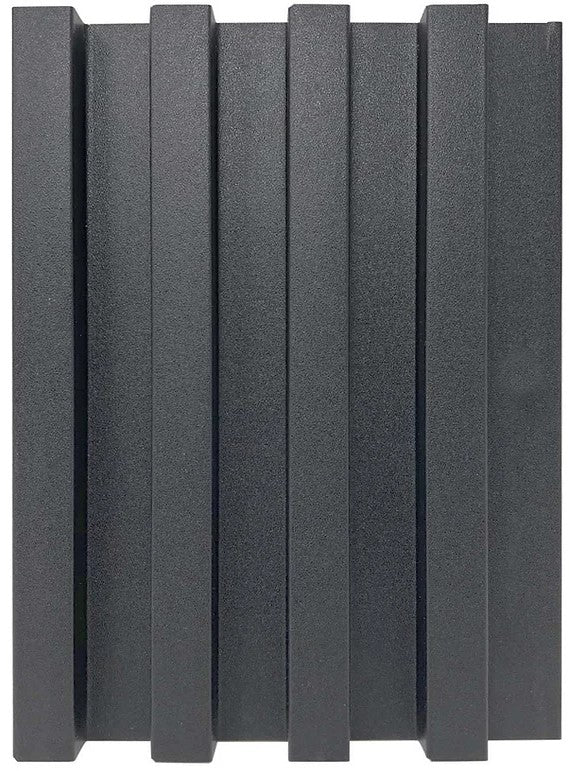 CDC WPC Fluted Panel 6-11/16x96in - Black