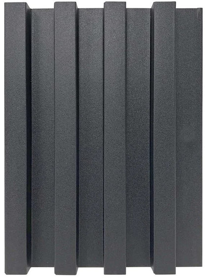 CDC WPC Fluted Panel 6-11/16x96in - Black