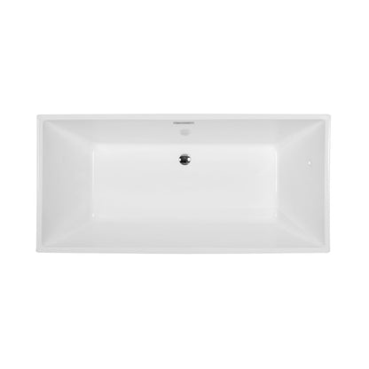 67" Freestanding Roman Bathtub