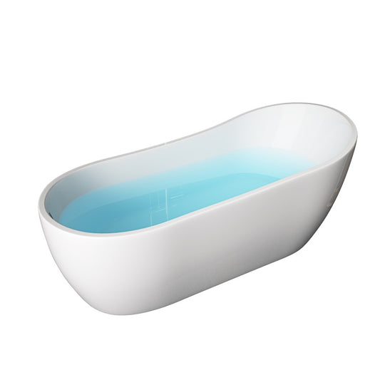 Sin 59" freestanding bathtub,