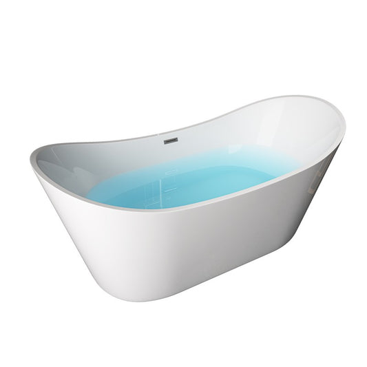 Siwa 59" freestanding bathtub,