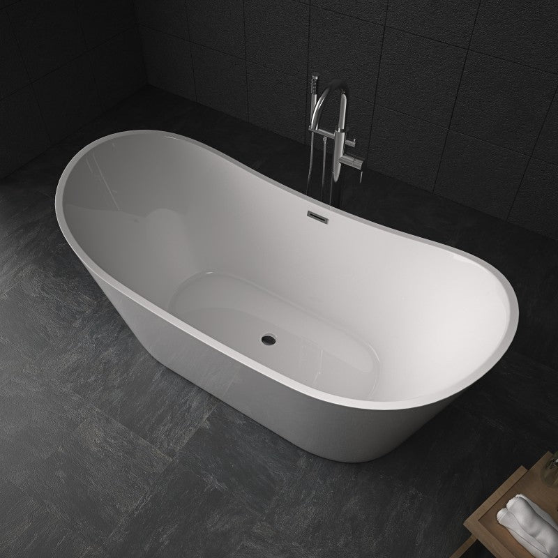 Siwa 59" freestanding bathtub,