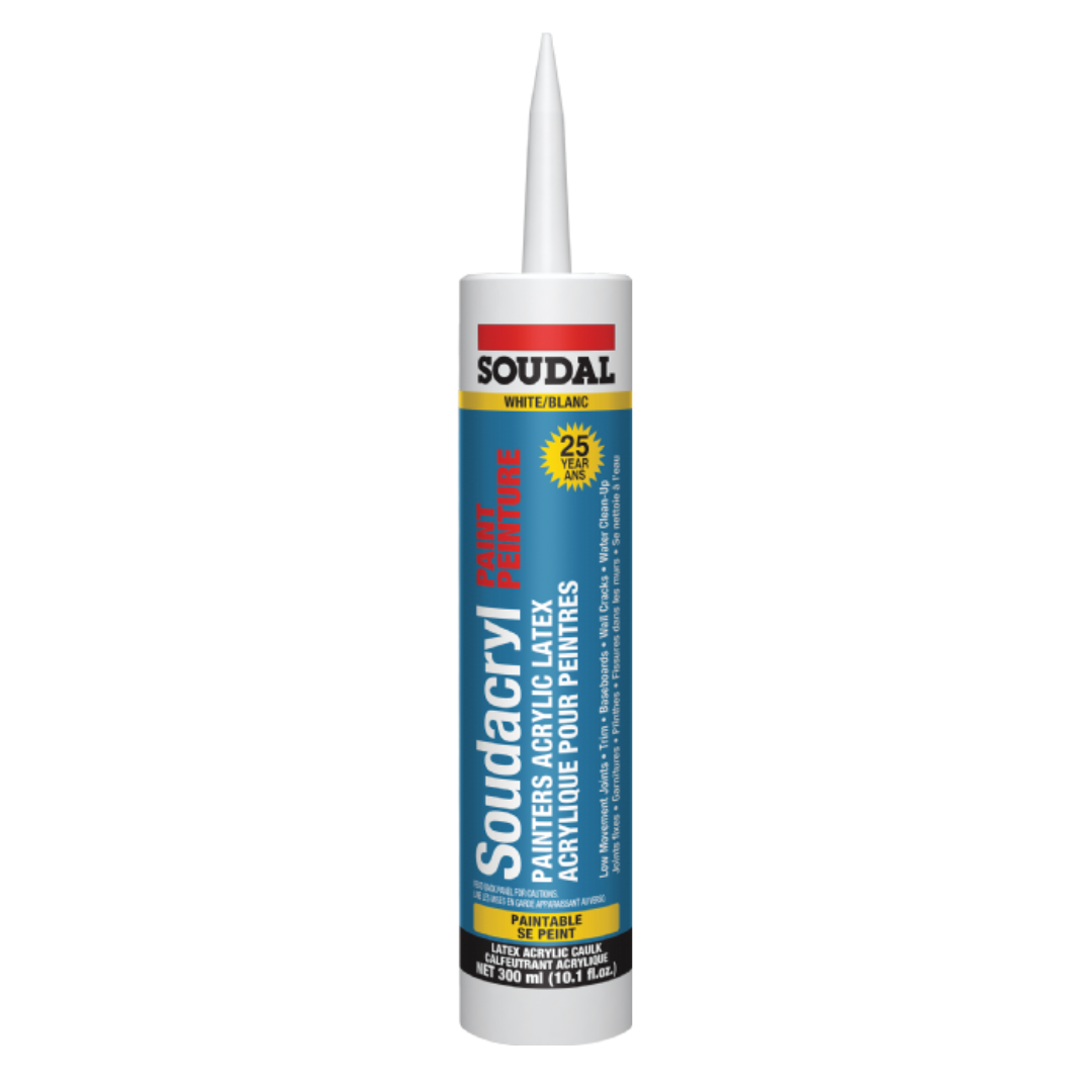 Soudal Soudacryl Paintable Acrylic Latex - White