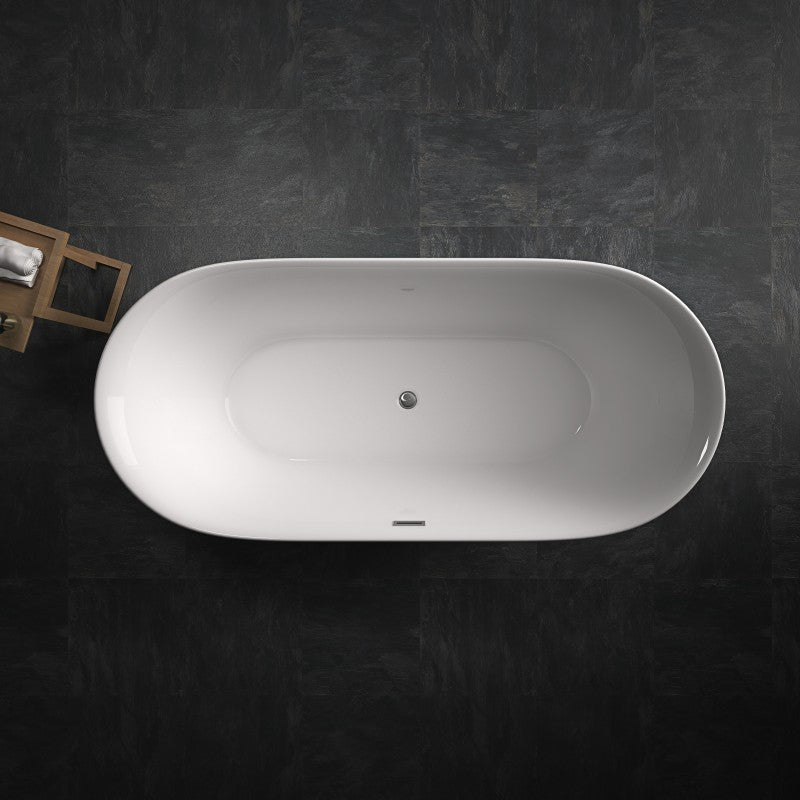 Thot 51" freestanding bathtub,