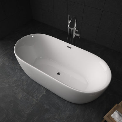 Thot 51" freestanding bathtub,