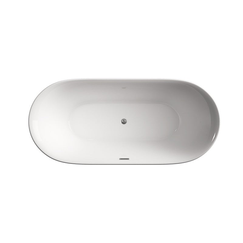 Thot 51" freestanding bathtub,