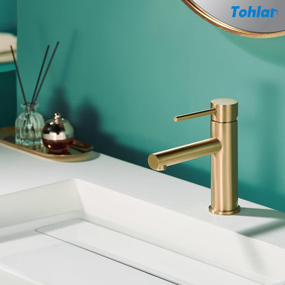 Borua Tohlar Basin Faucet - Gold 