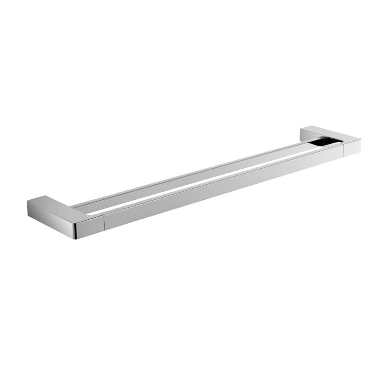 Double bar towel rack - 24" square