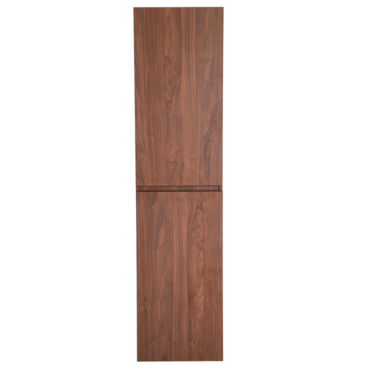 Armoire 18 x 72 pouces bois noyer